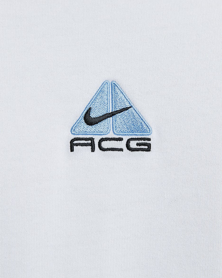 Nike ACG "Lungs" Men's Long-Sleeve T-Shirt - Summit White/Black