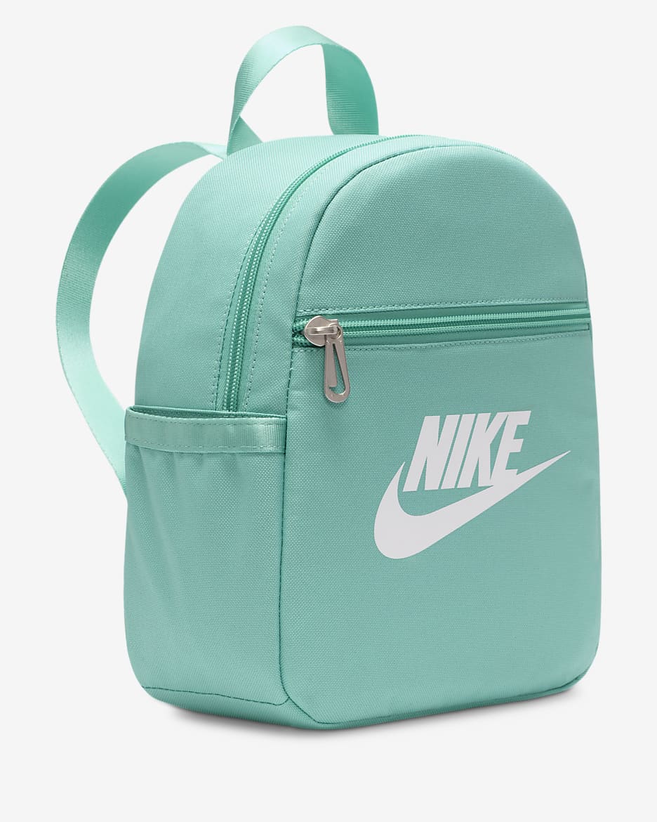 Mini sac à dos Nike Sportswear Futura 365 pour Femme (6 L) - Green Frost/Green Frost/Blanc