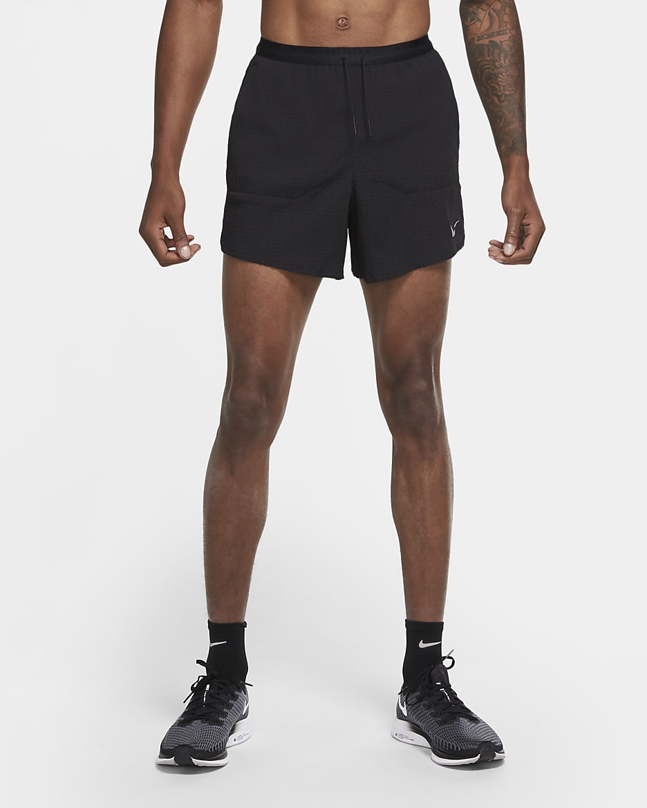 Shorts da running Nike Flex Stride Run Division - Uomo - Nero/Nero