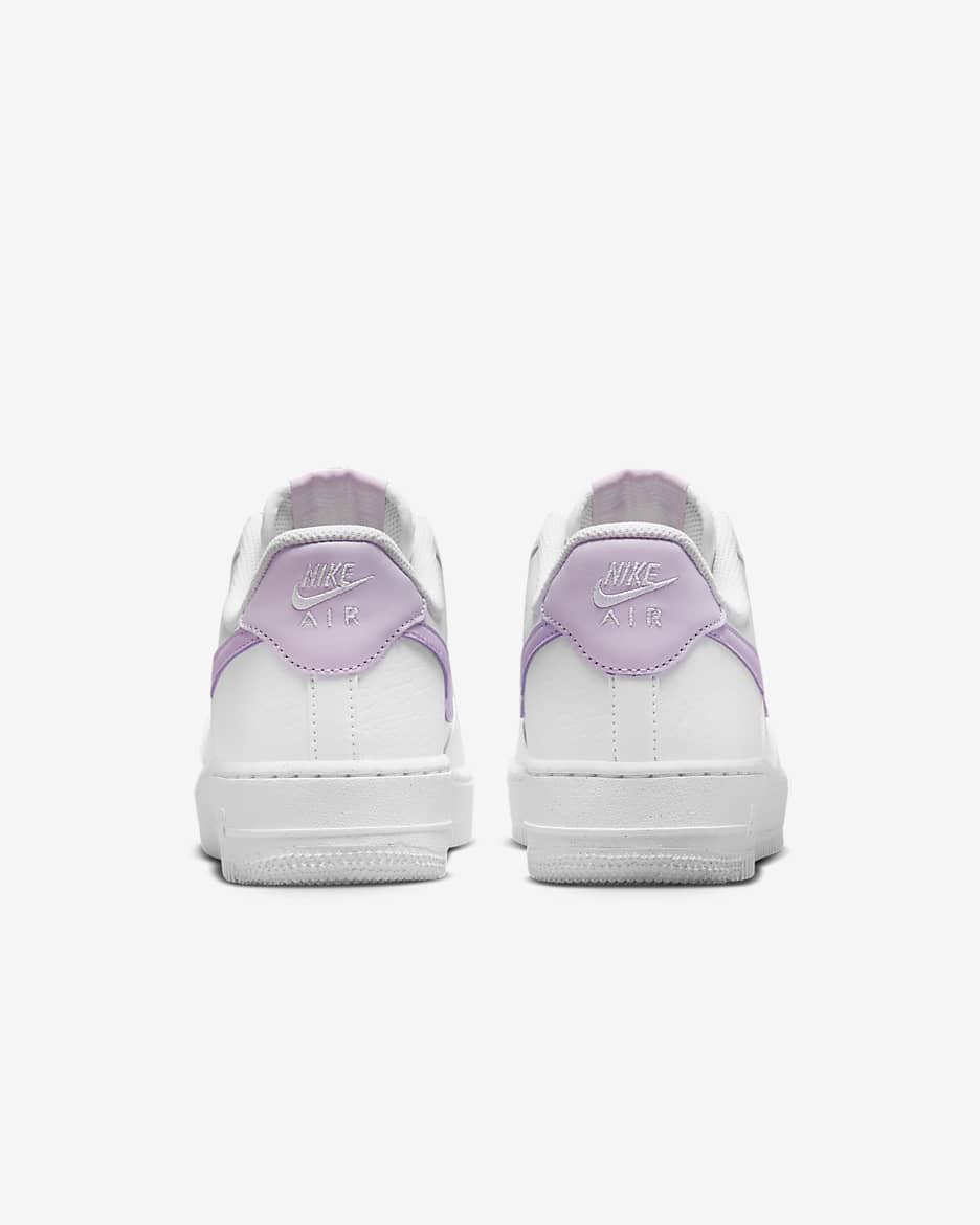 Nike Air Force 1 '07 Next Nature Women's Shoes - White/White/Metallic Silver/Doll