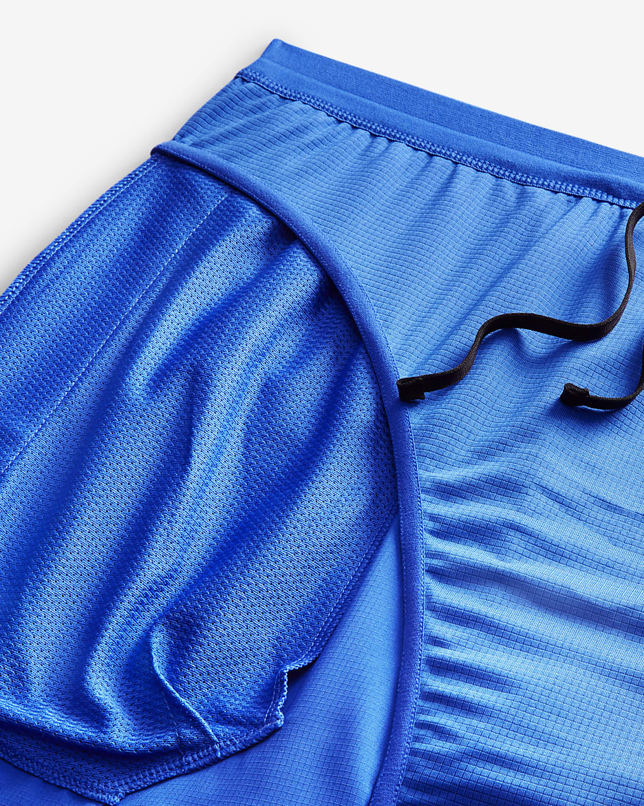 Nike Stride Men's Dri-FIT 18cm (approx.) Brief-Lined Running Shorts - Game Royal/Black