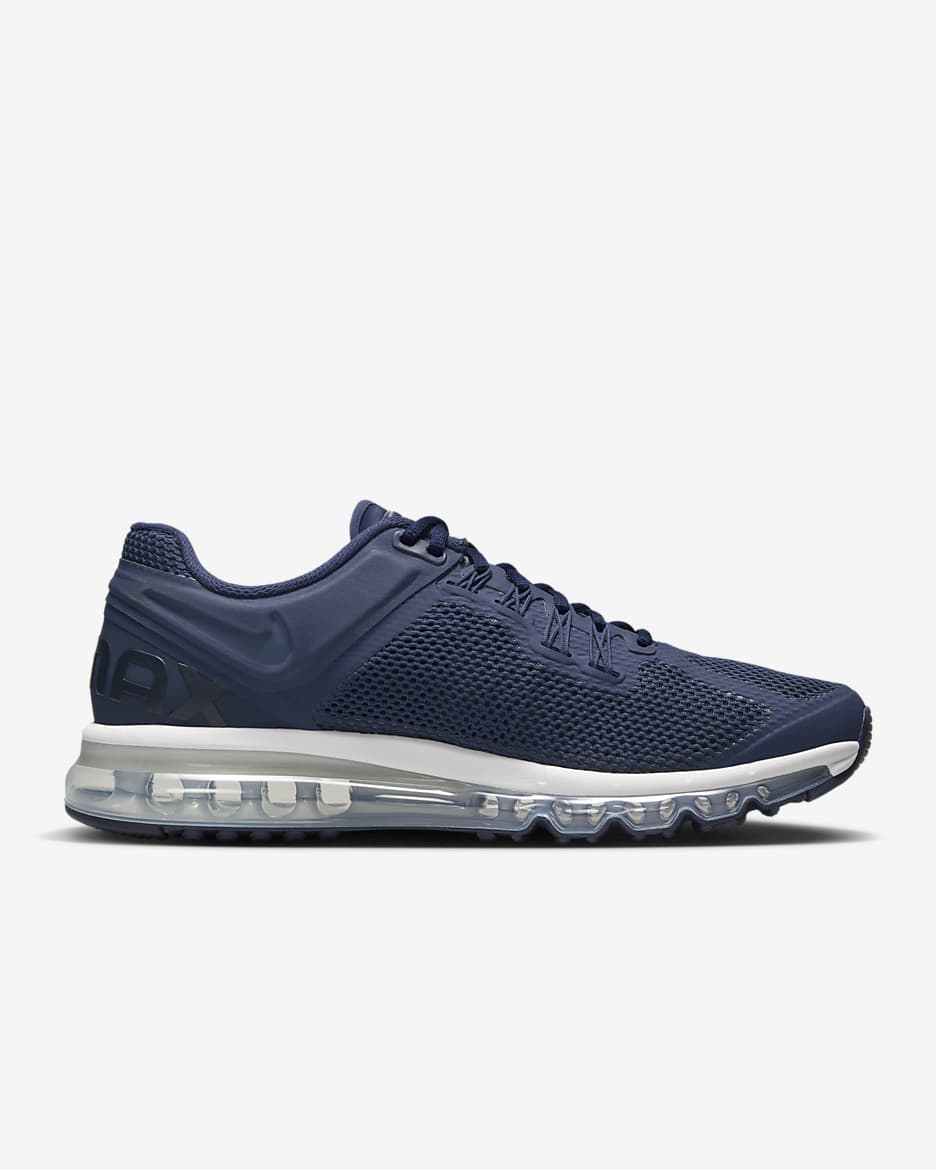 Nike Air Max 2013 Men's Shoes - College Navy/Summit White/Metallic Silver/Dark Obsidian