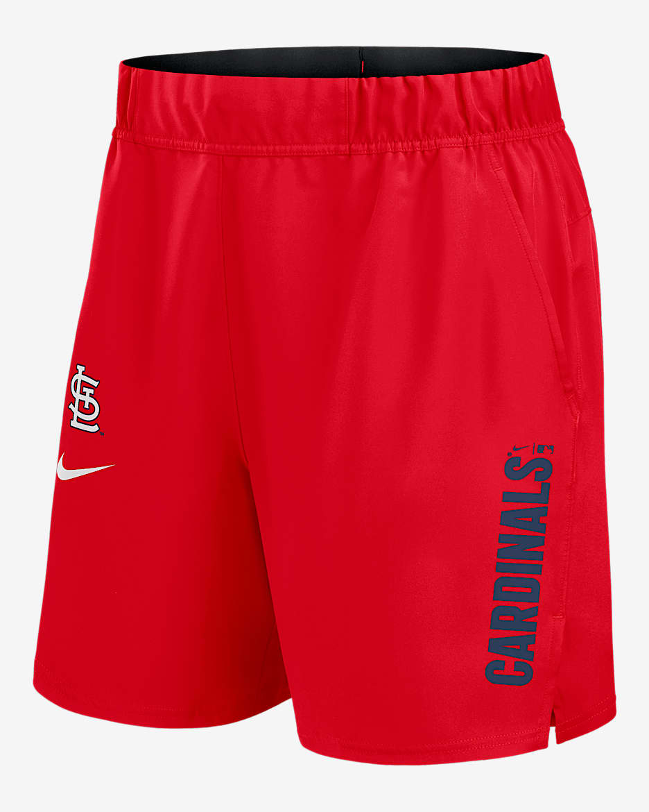 Shorts Nike Dri-FIT de la MLB para hombre St. Louis Cardinals Victory - Rojo