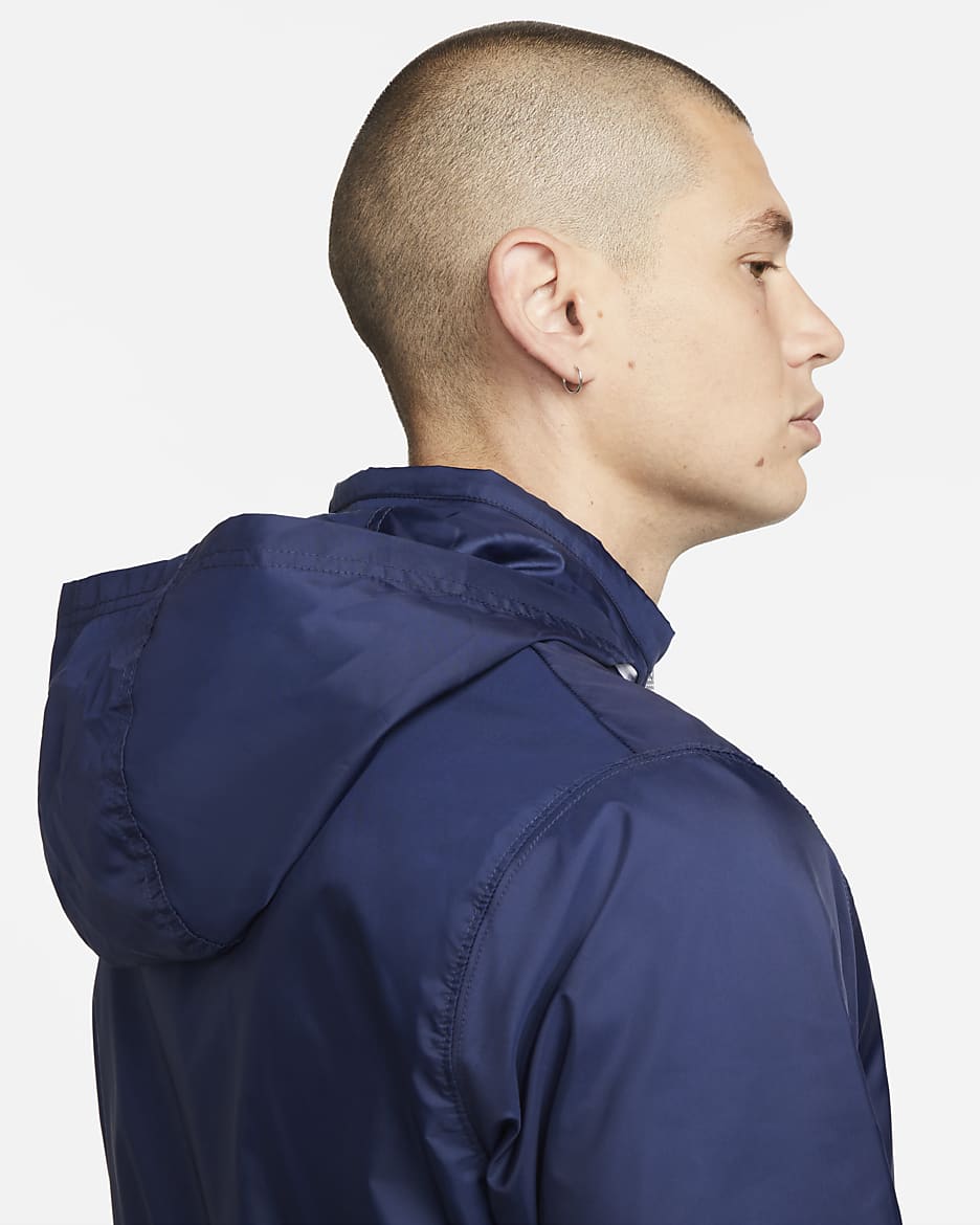 Survêtement tissé avec doublure Nike Sportswear Club pour Homme - Midnight Navy/Blanc