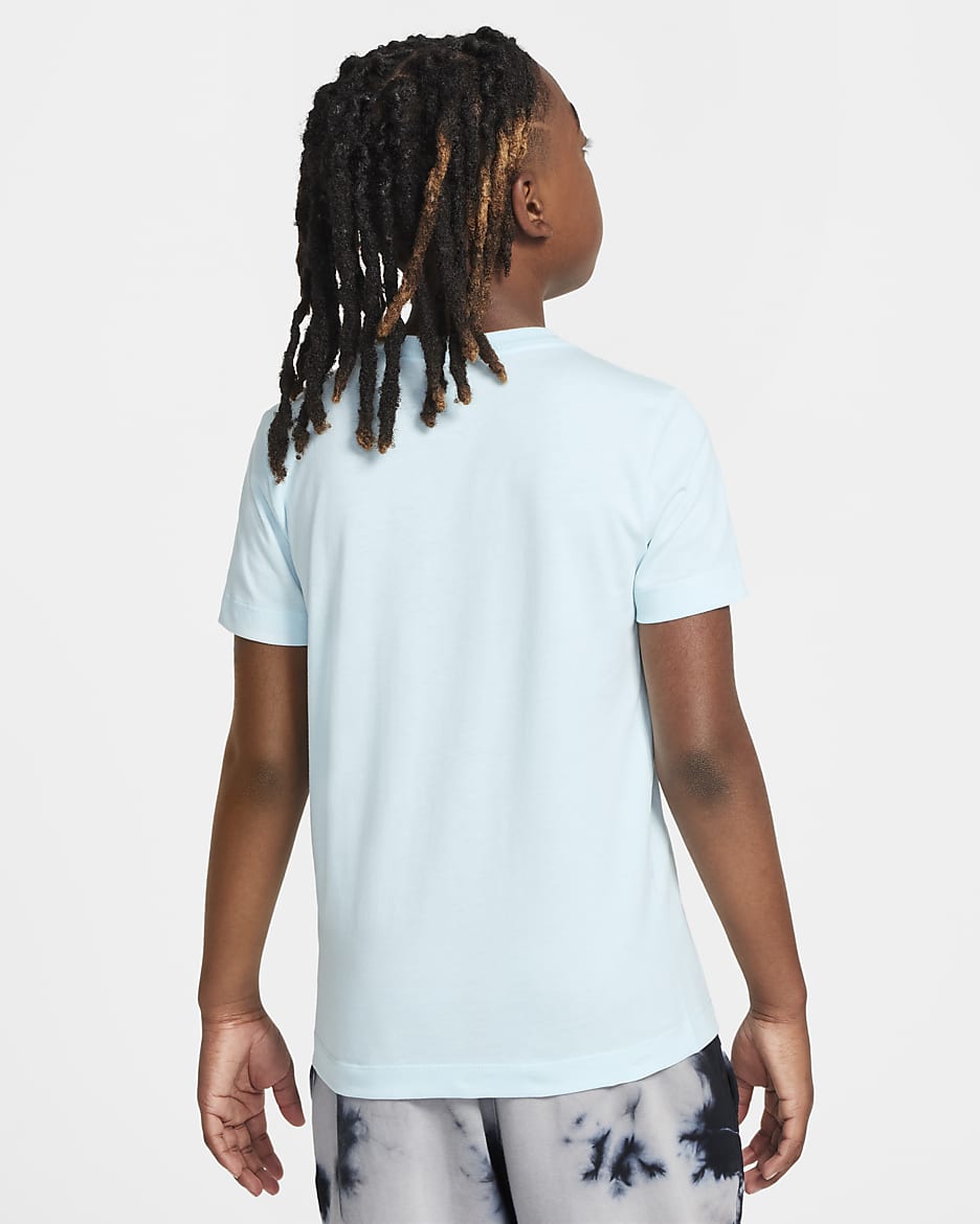 KM Older Kids' T-Shirt - Glacier Blue