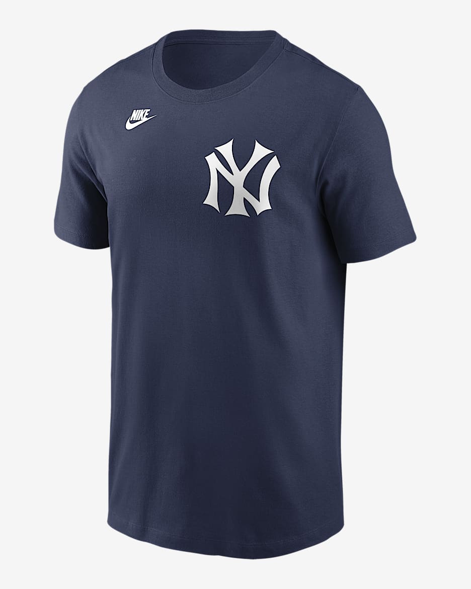 Lou Gehrig New York Yankees Cooperstown Fuse Men's Nike MLB T-Shirt - Navy