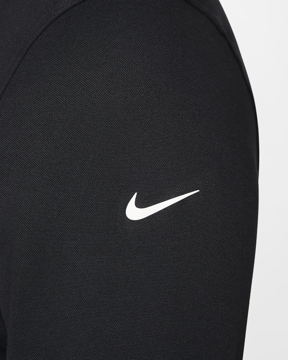 Haut de golf à demi-zip Nike Tour pour homme - Noir/Blanc