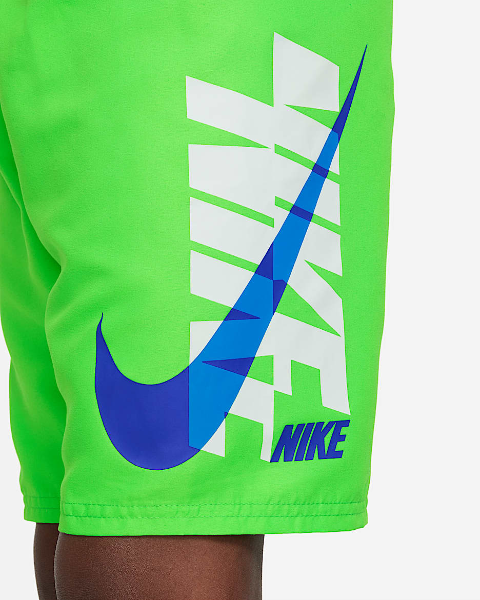 Nike Big Kids' (Boys') 7" Volley Shorts - Green Strike