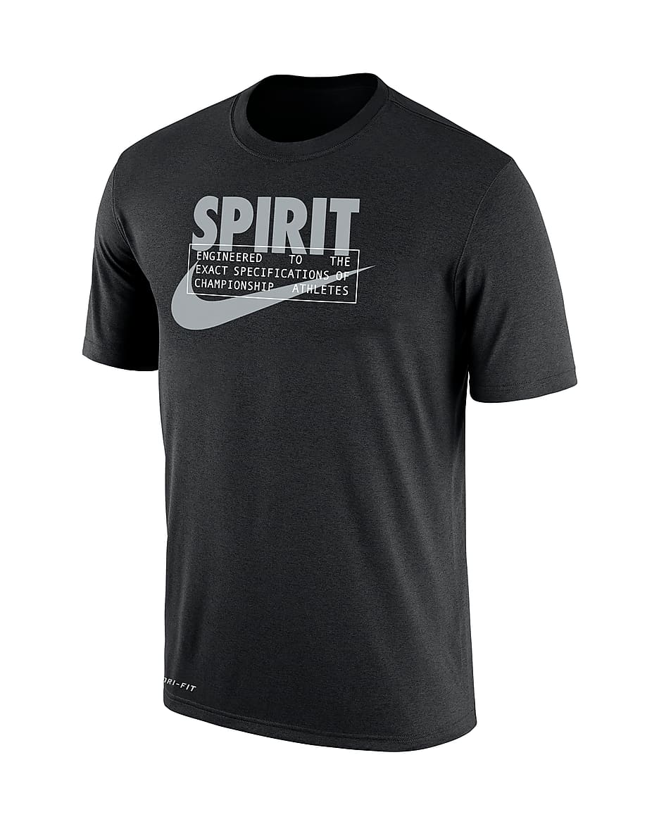 Washington Spirit Men's Nike Dri-FIT Soccer T-Shirt - Black