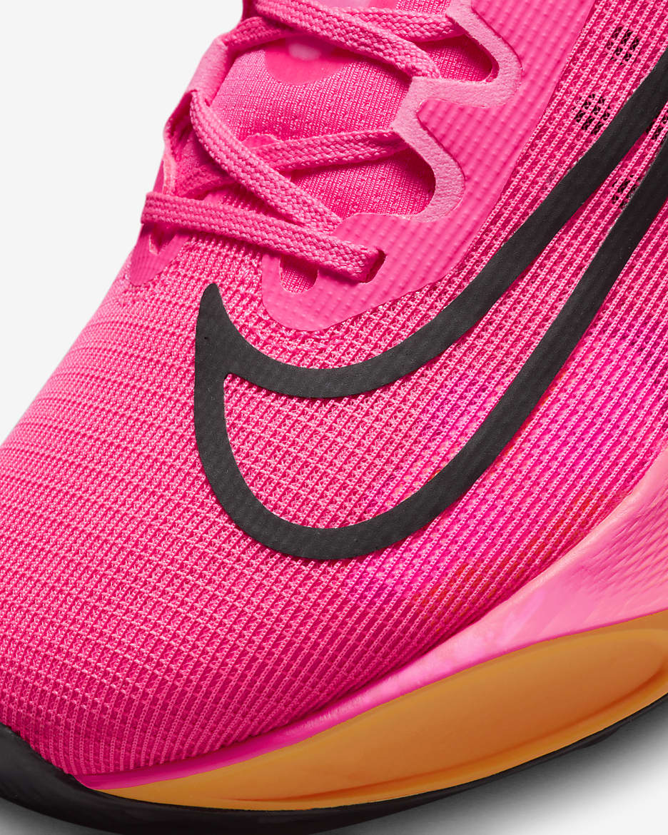 Nike Zoom Fly 5 男款路跑鞋 - Hyper Pink/Laser Orange/黑色