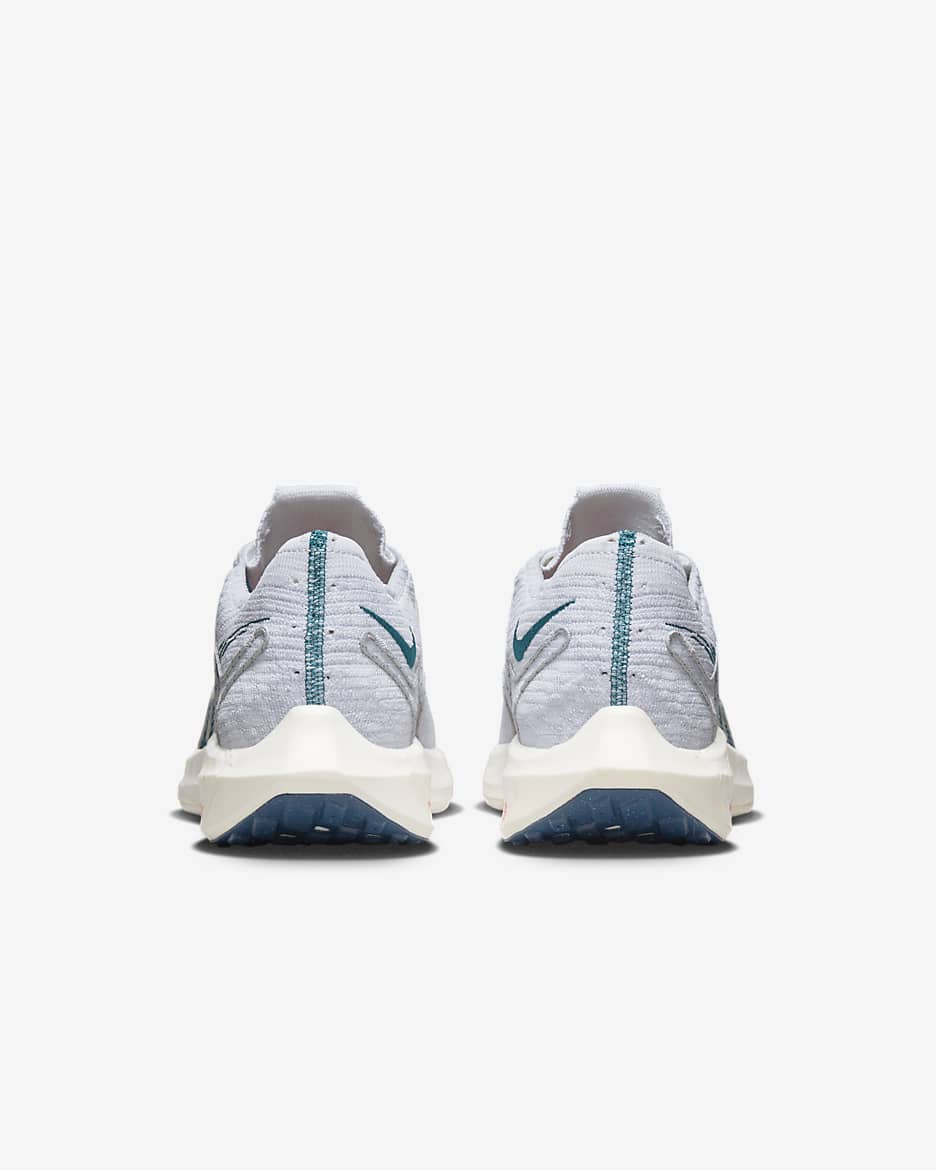 Nike Pegasus Turbo Men's Road Running Shoes - Pure Platinum/White/Valerian Blue/Bright Spruce
