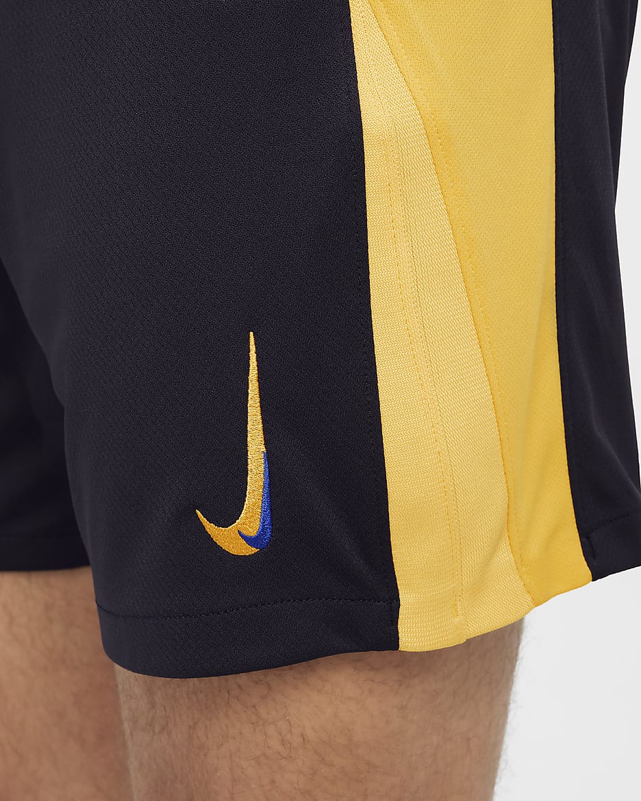 Inter Milan 2024/25 Stadium Third Men's Nike Dri-FIT Football Replica Shorts - Blackened Blue/University Gold/Lyon Blue