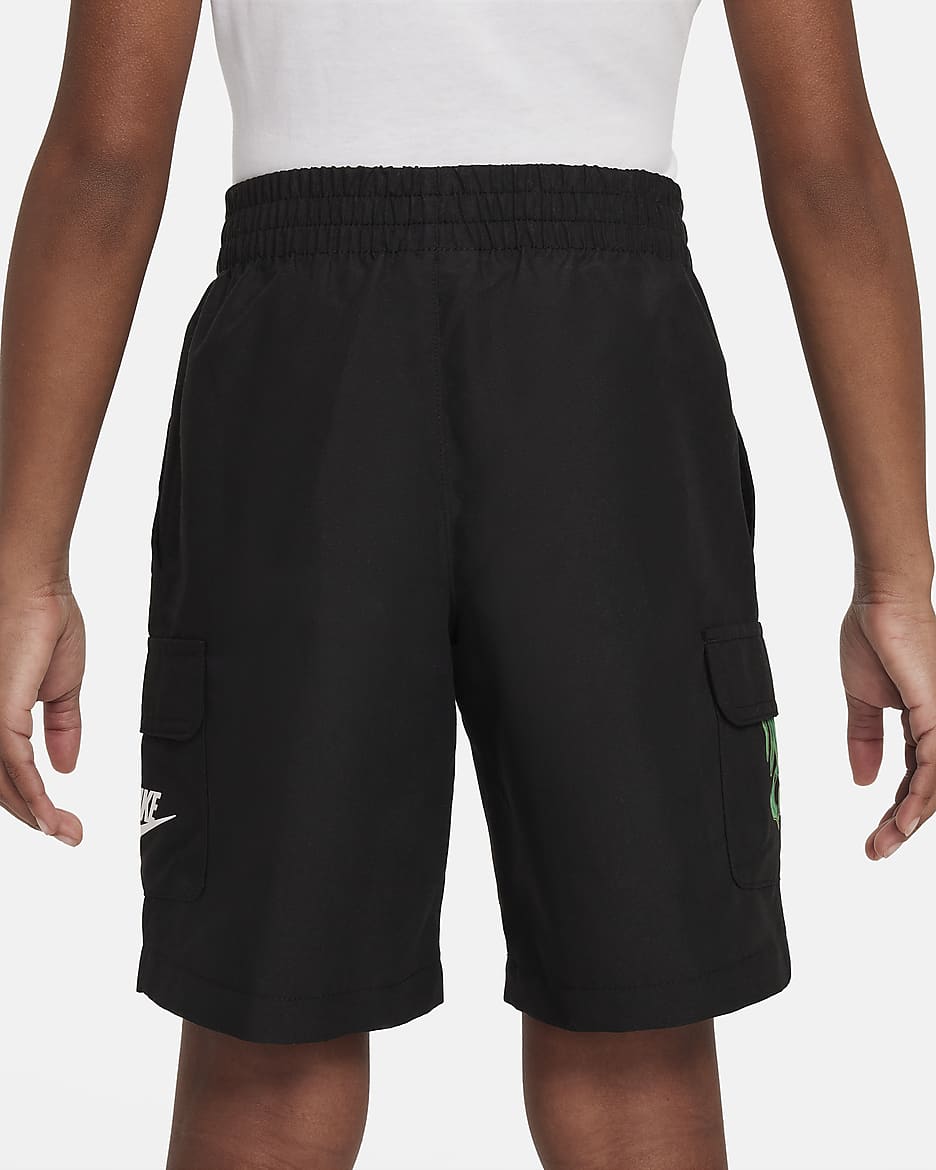 Nike Little Kids' Cargo Shorts - Black