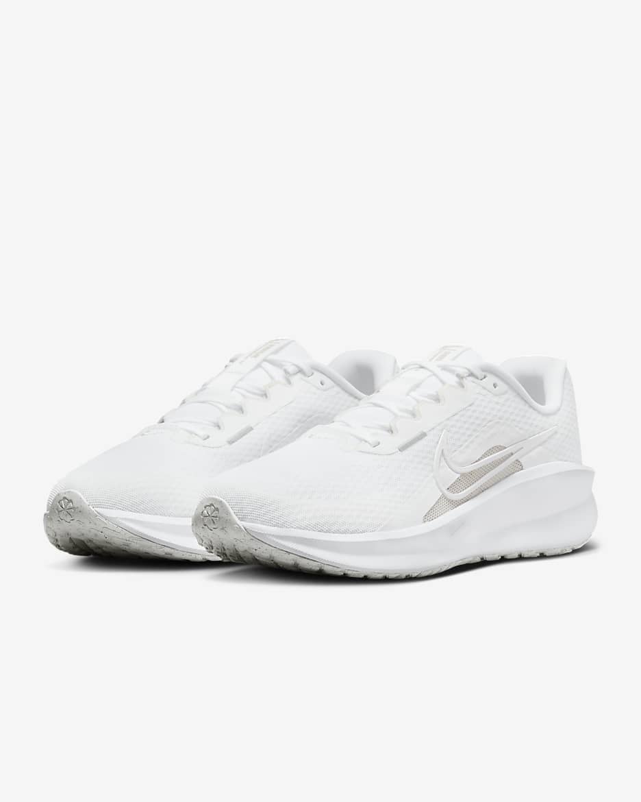 Tenis de correr en pavimento para hombre Nike Downshifter 13 - Blanco/Gris lobo