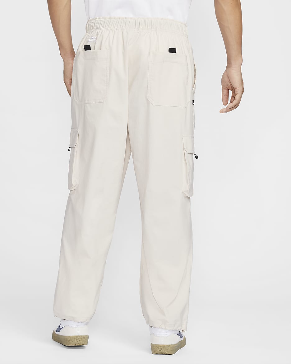 Nike SB Kearny Cargo Skate Trousers - Light Orewood Brown/White