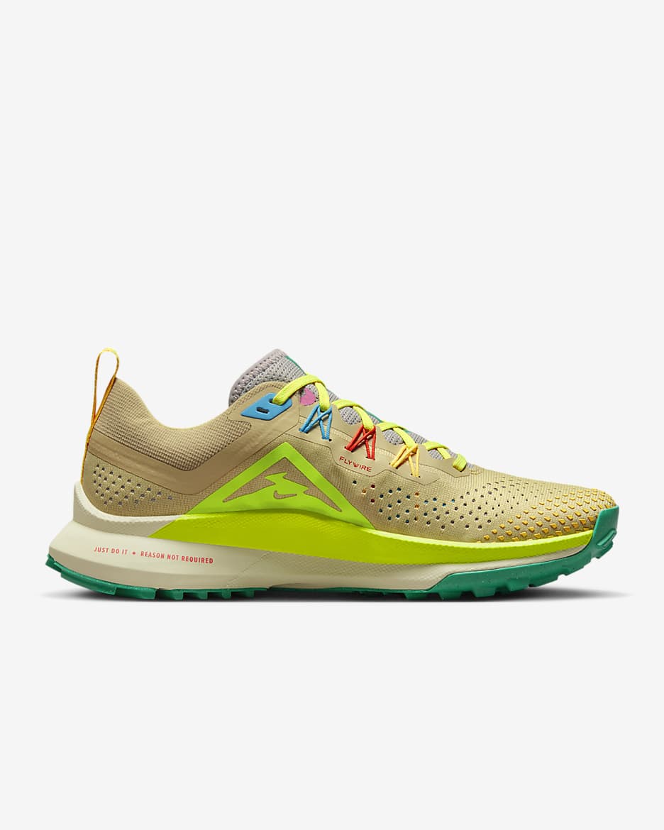 Nike Pegasus Trail 4 Women's Trail-running Shoes - Team Gold/Baltic Blue/Stadium Green/Volt