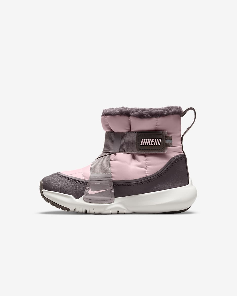 Nike Flex Advance Little Kids' Boots - Pink Glaze/Violet Ore/Light Violet Ore/Pink Glaze