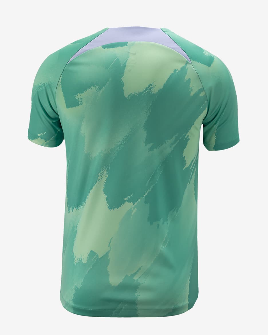 Playera para antes del partido Nike NWSL para hombre Racing Louisville FC - Azul verdoso lavado