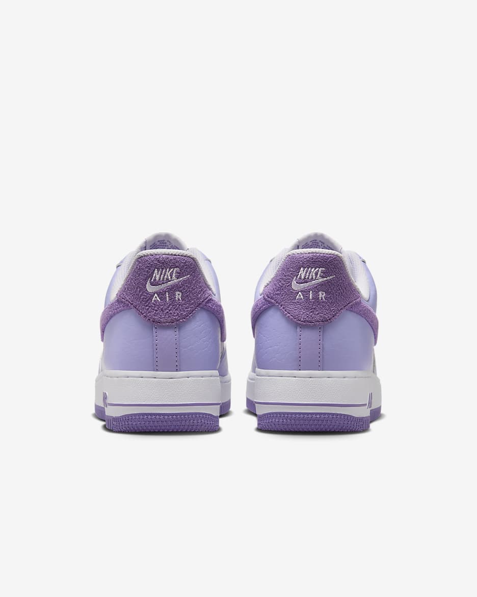 Nike Air Force 1 '07 SE Suede Damenschuh - Hydrangeas/Barely Grape/Weiß/Black Raspberry