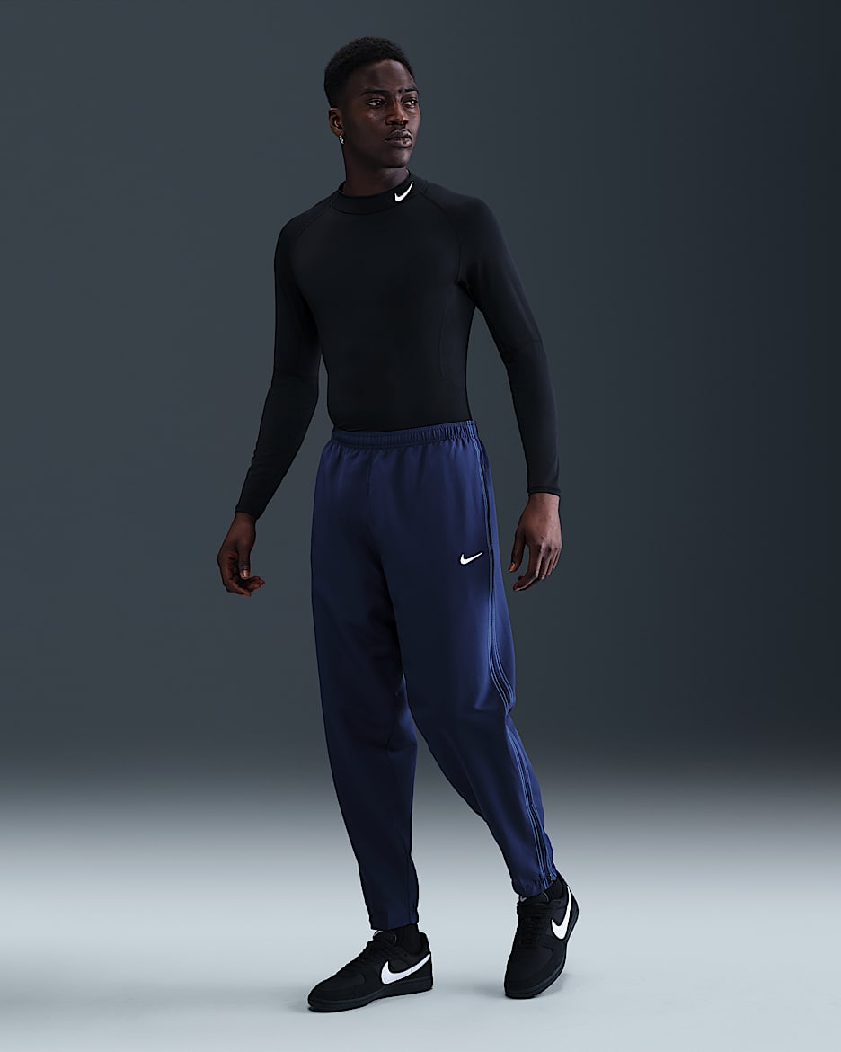 Pantalon de survêtement Replica Nike Football Pays-Bas 2004 Total 90 Reissue pour homme - Loyal Blue/Light Photo Blue/Blanc