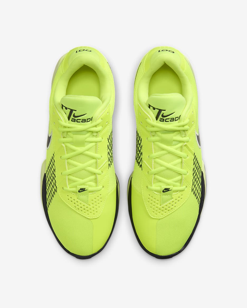 Nike G.T. Cut Academy Basketball Shoes - Volt/Barely Volt/Anthracite