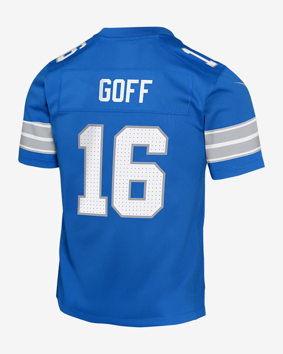 Jared Goff Detroit Lions Big Kids' Nike NFL Game Jersey - Blue