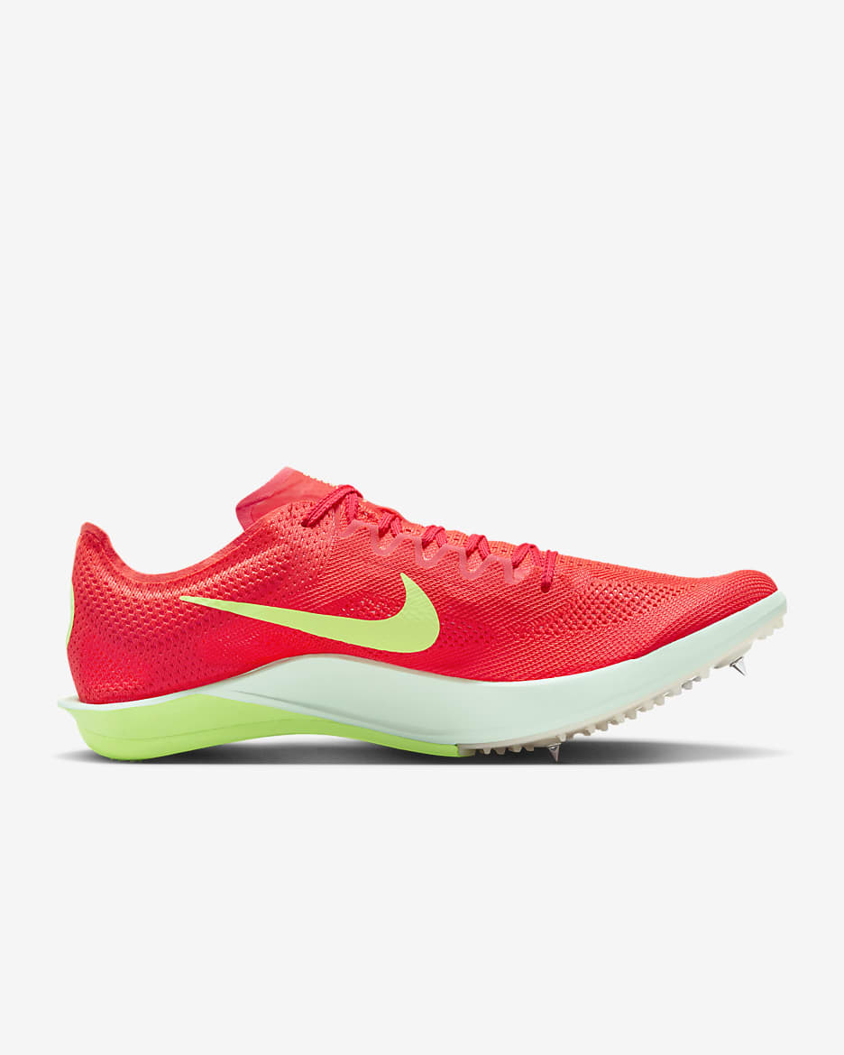 Nike Dragonfly 2 Track & Field Distance Spikes - Bright Crimson/Hyper Crimson/Lime Blast/Cave Purple