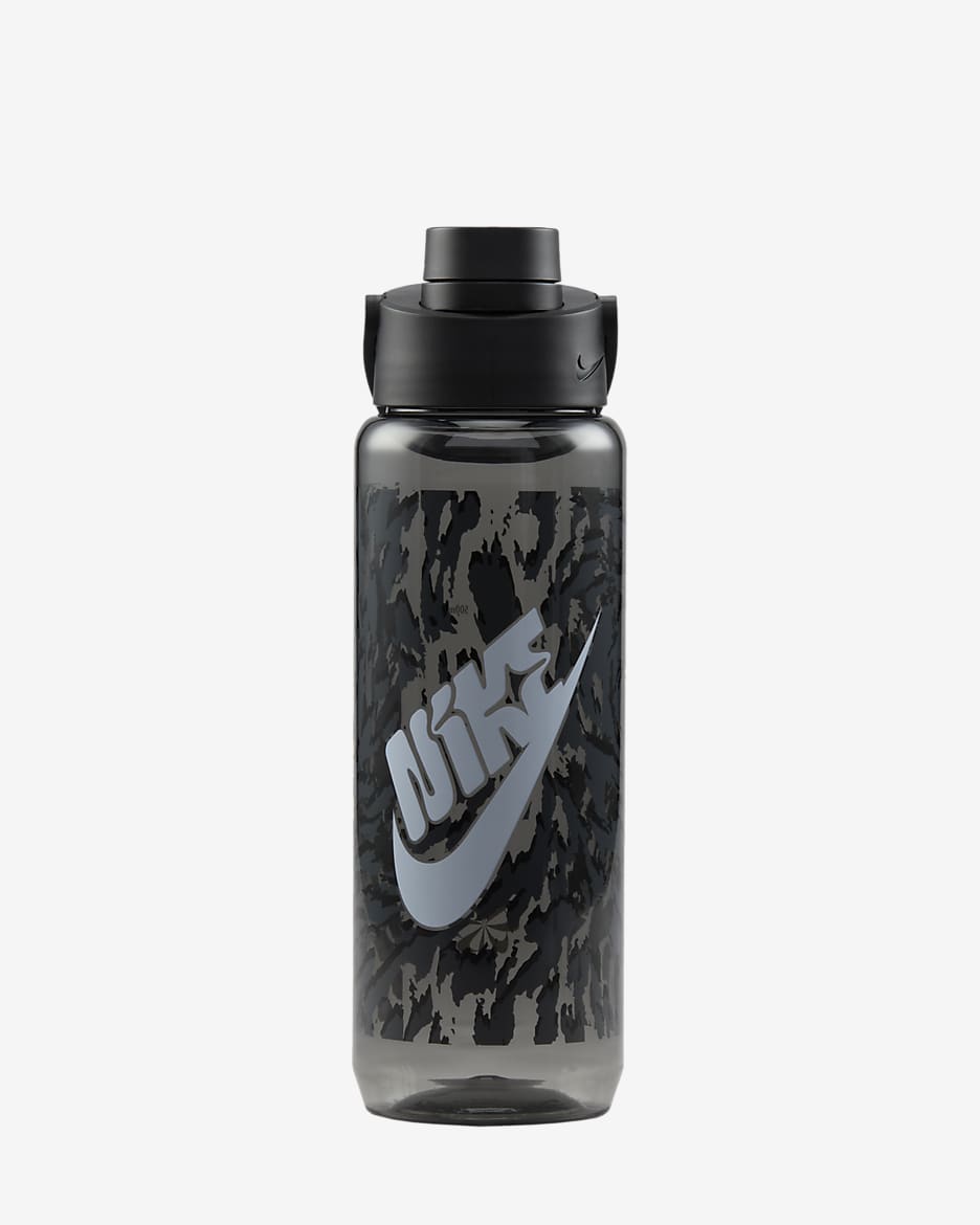 Nike Recharge Tritan-Trinkflasche (710 ml) - Grau/Schwarz/Weiß