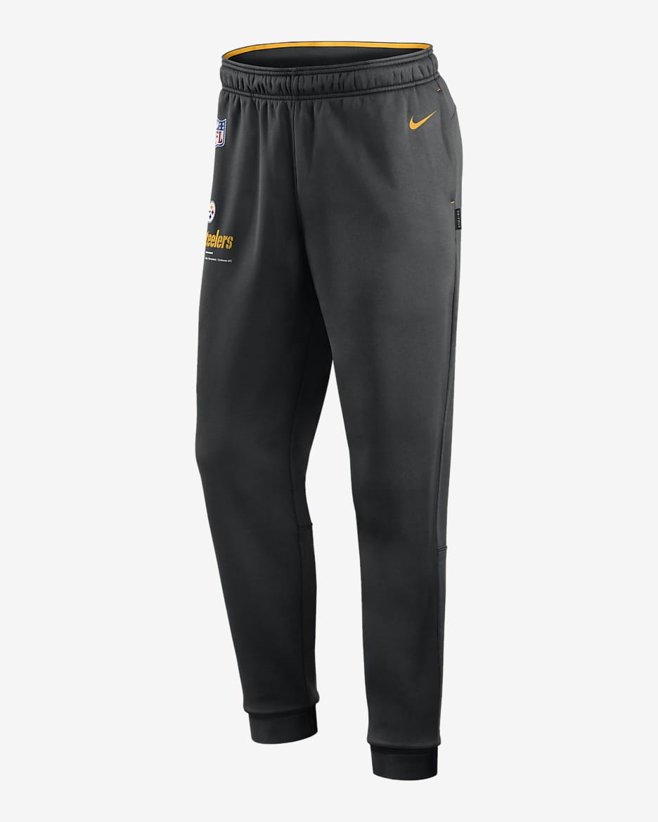 Nike Therma Logo (NFL Pittsburgh Steelers) Men's Pants - Black/Gold