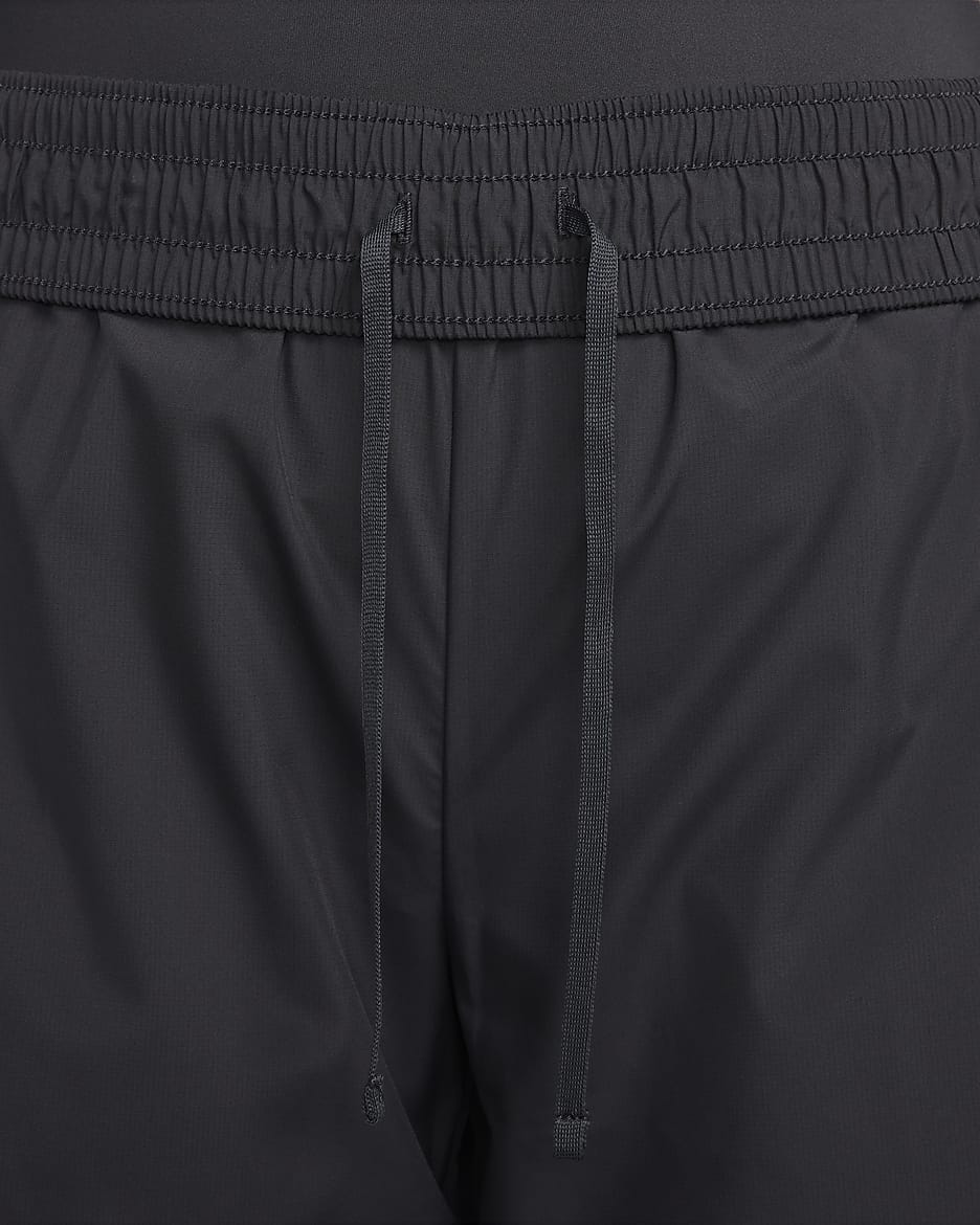 Nike Sportswear Women's High-Waisted Trousers - Dark Smoke Grey/Saturn Gold/White