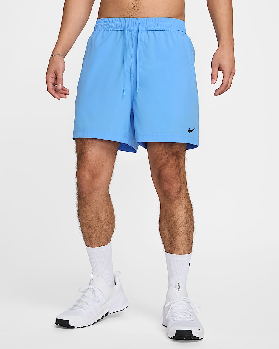 Nike Form Men's Dri-FIT 5" Unlined Versatile Shorts - University Blue/Black