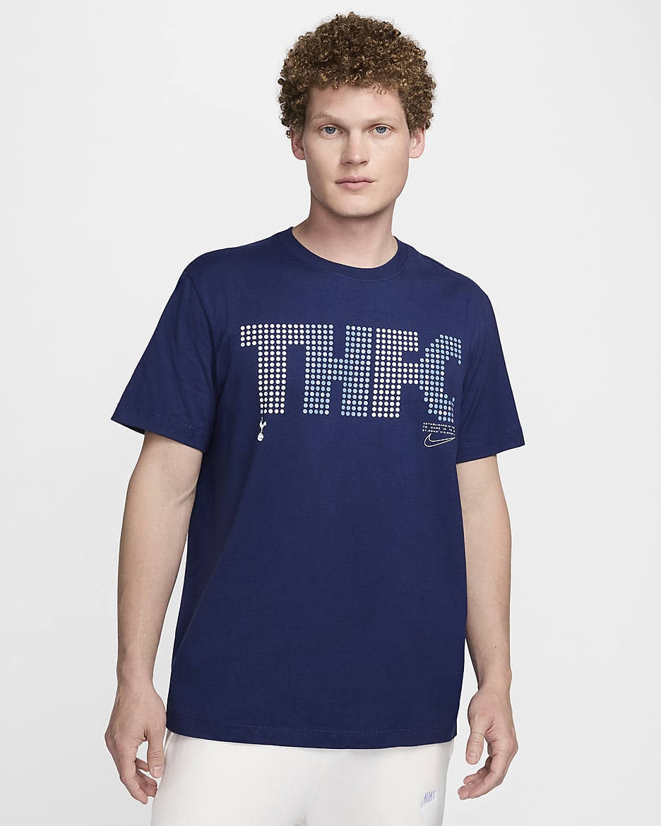 Playera de fútbol Nike para hombre Tottenham Hotspur - Azul binario
