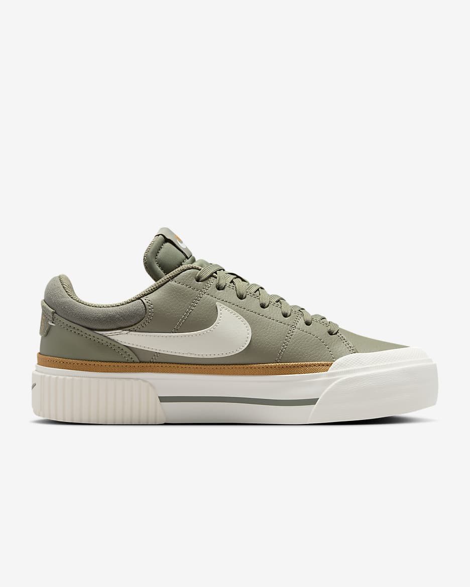 Calzado para mujer Nike Court Legacy Lift - Militar claro/Lino/Estuco oscuro/Vela