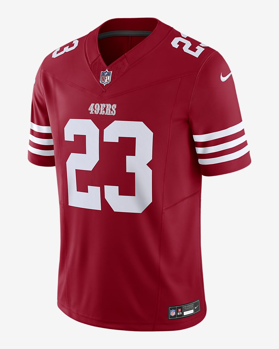 Christian McCaffrey San Francisco 49ers Men's Nike Dri-FIT NFL Limited Football Jersey - Scarlet