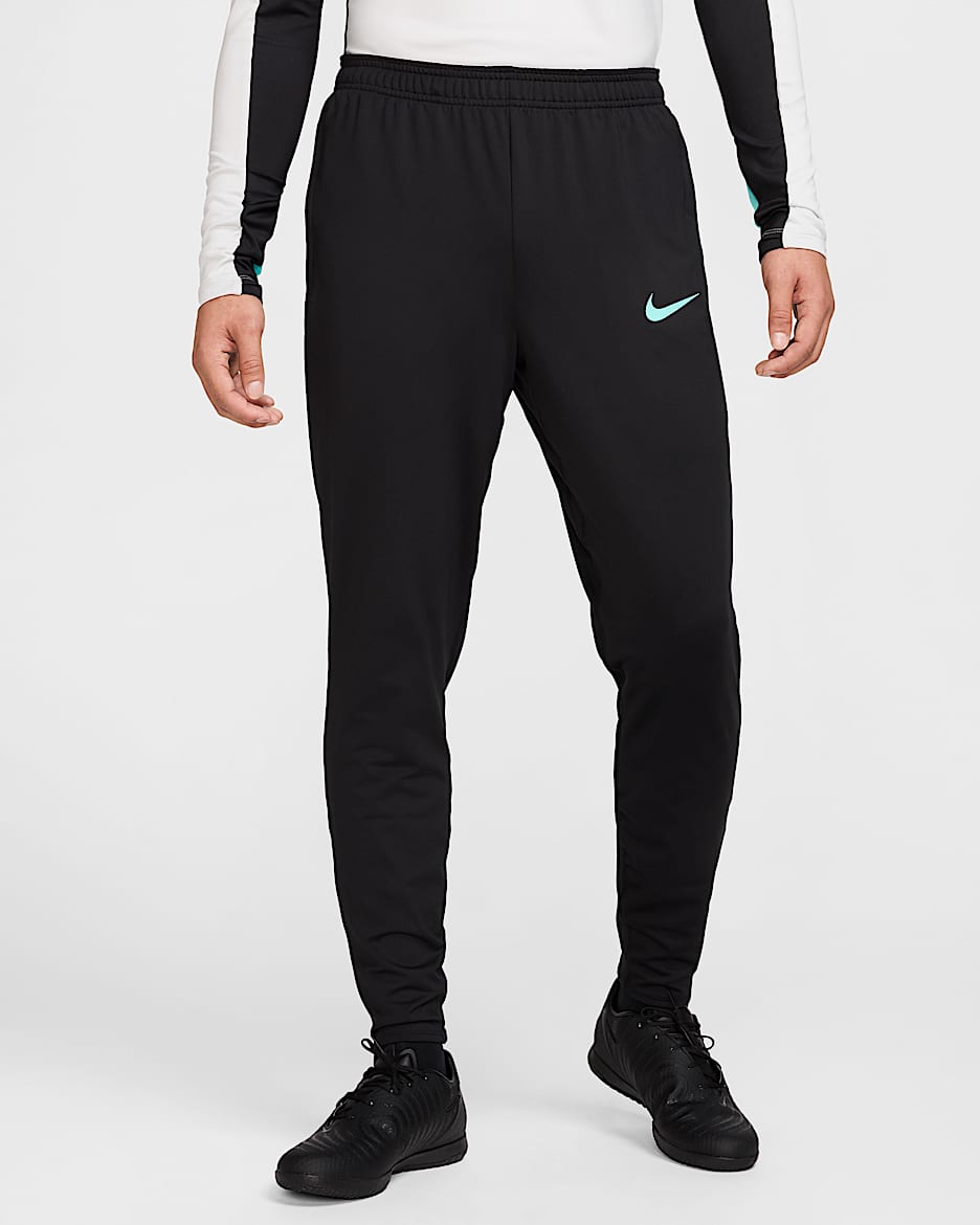 Nike Strike Men's Dri-FIT Football Pants - Black/Black/Dynamic Turquoise/Dynamic Turquoise