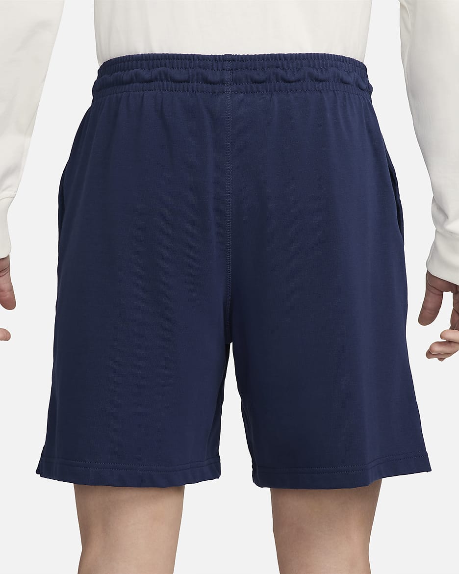 Nike Club Men's Knit Shorts - Midnight Navy/White