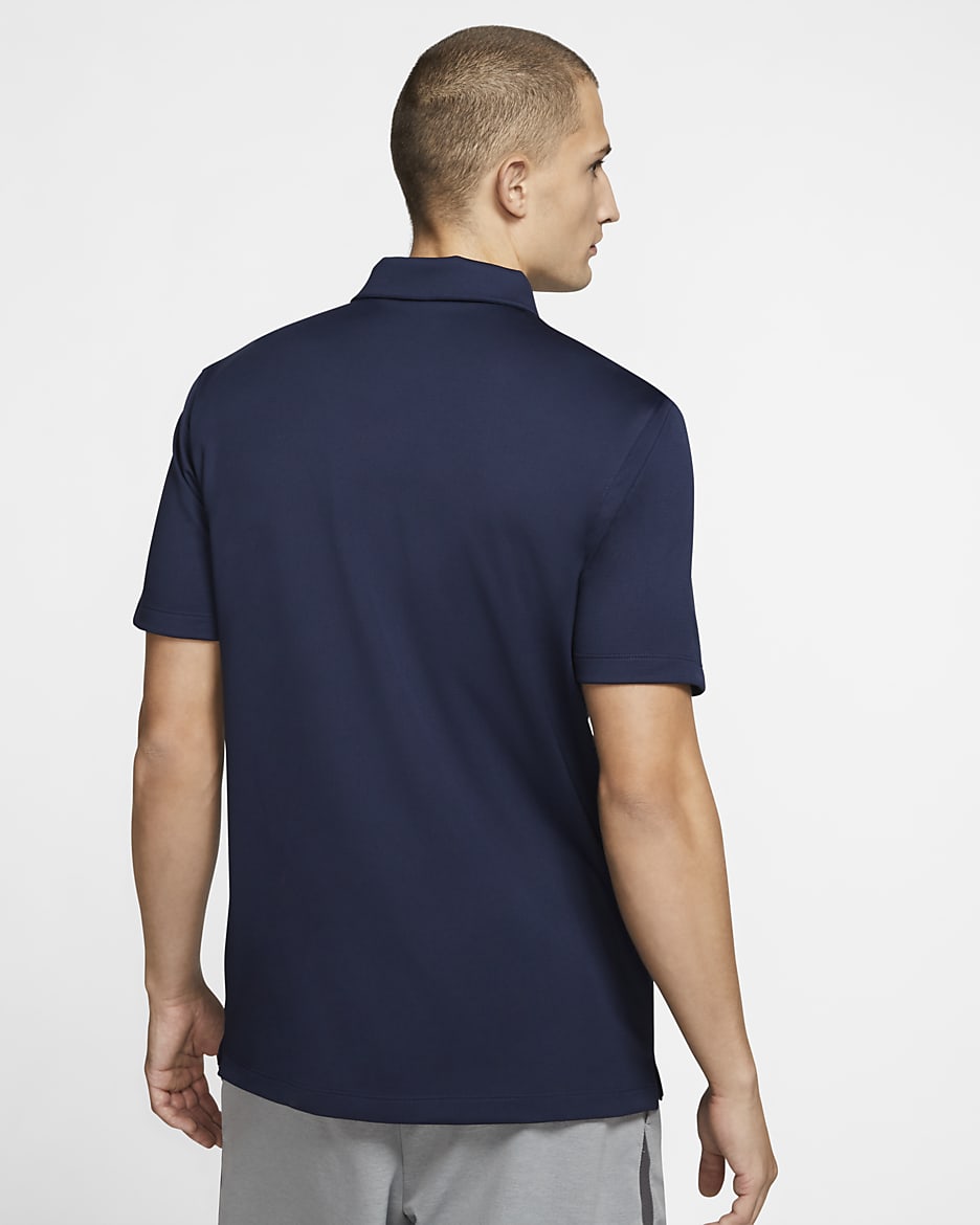 Nike Men's Football Polo - College Navy/Black/White