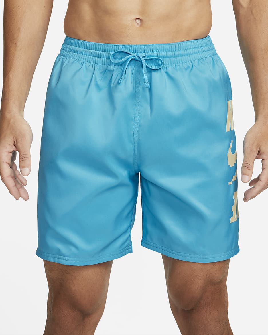 Nike Men's 7" Volley Shorts - Blue Lightning