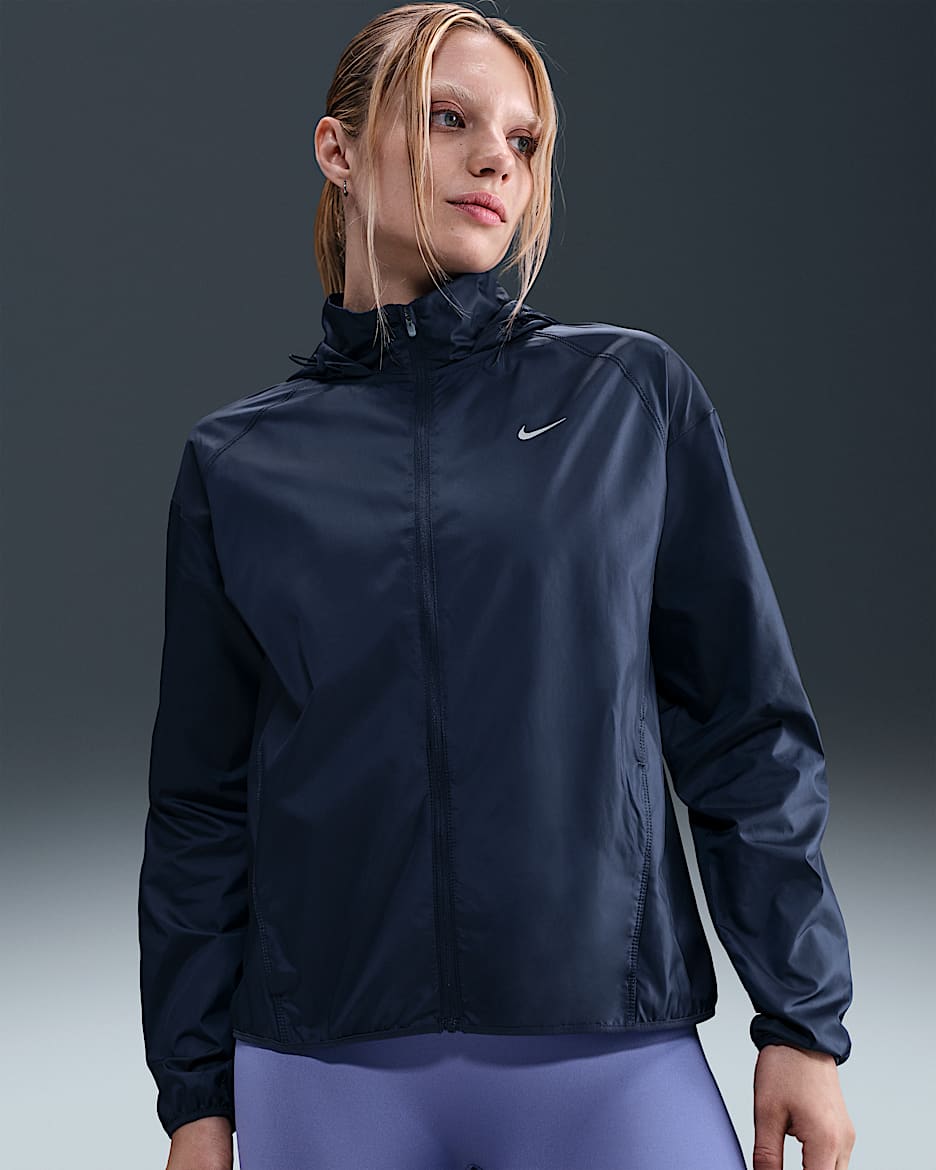 Nike Tempo Women's Repel Running Jacket - Midnight Navy
