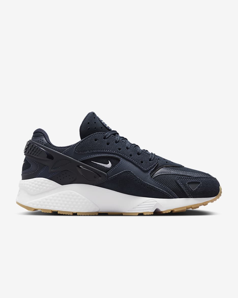 Nike Air Huarache Runner herenschoenen - Dark Obsidian/Obsidian/Gum Dark Brown/Wit