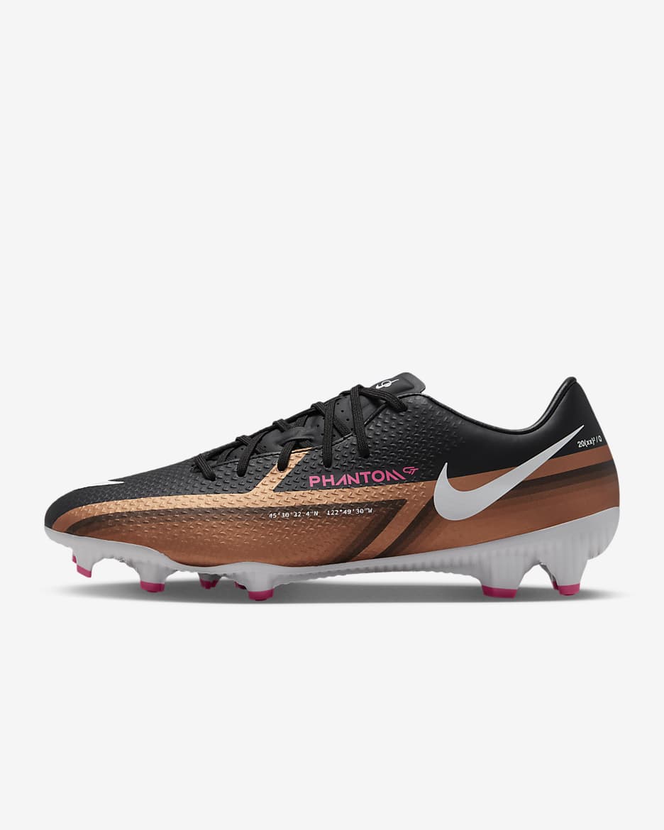 Nike Phantom GT2 Academy MG Multi-Ground Football Boot - Metallic Copper/Metallic Copper