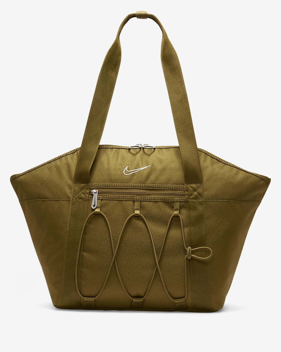 Nike One Women's Training Tote Bag (18L) - Olive Flak/Olive Flak/Light Silver