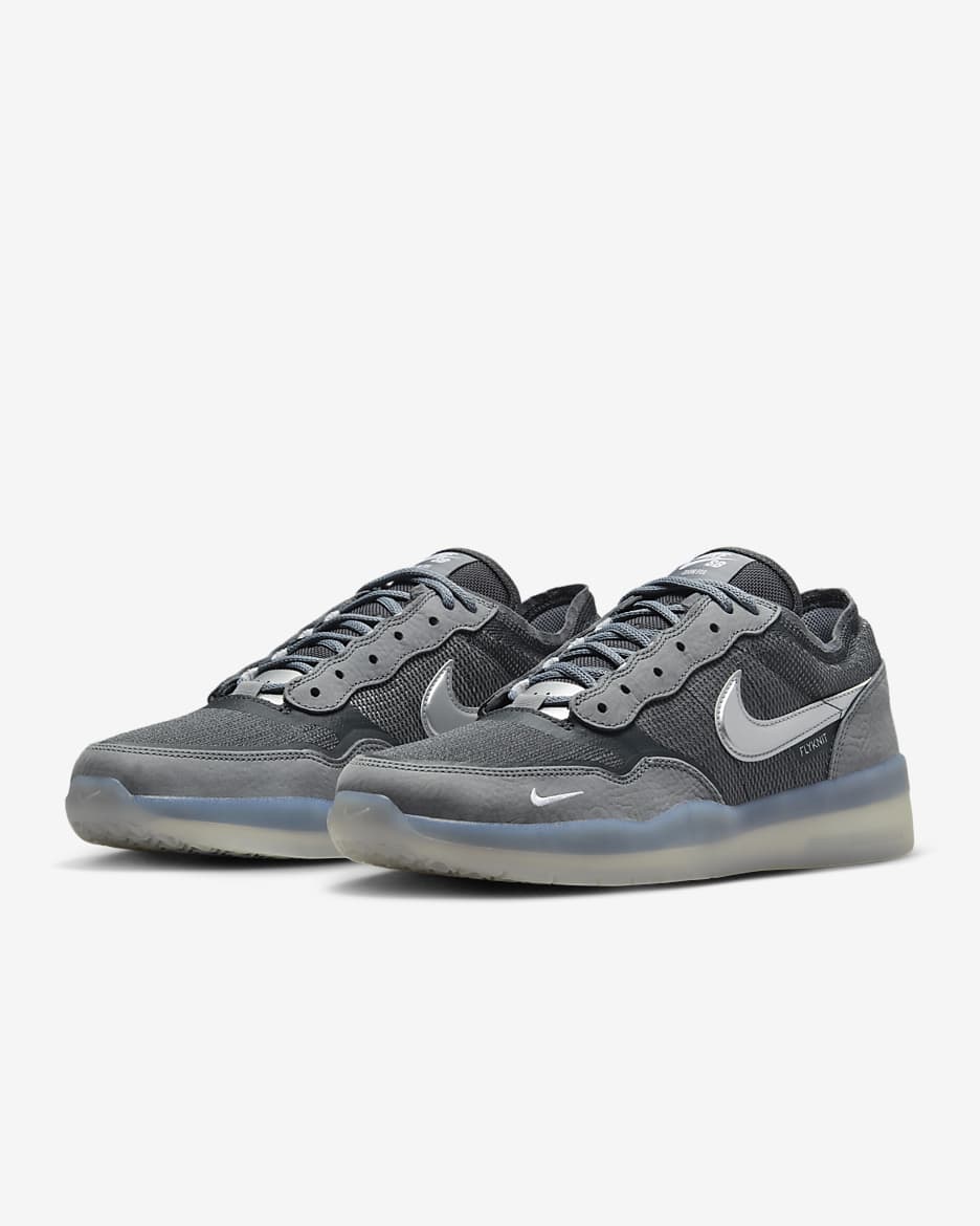 Tenis para hombre Nike SB PS8 - Gris azulado/Antracita/Gris lobo/Plata metalizado