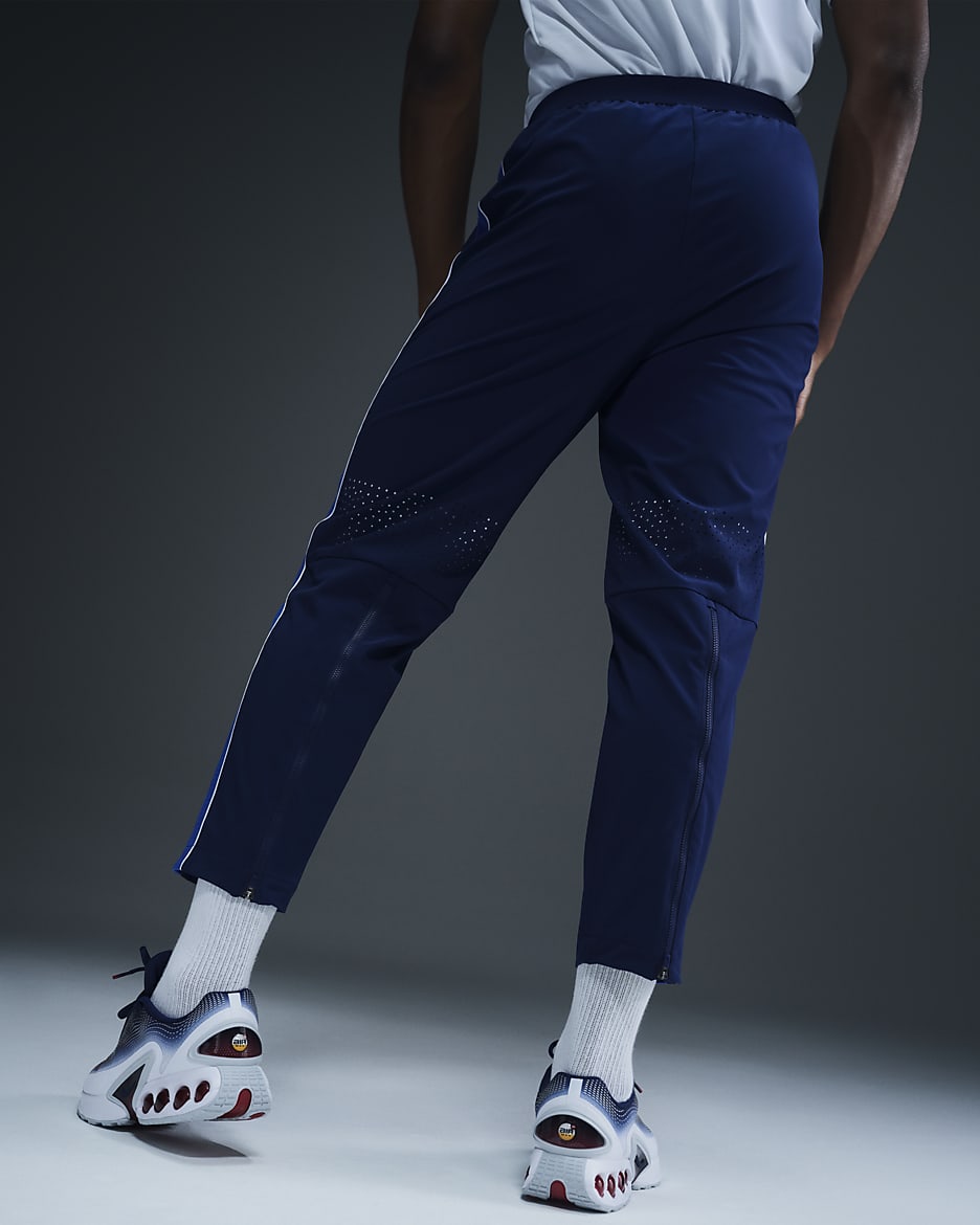 USA Men's Nike Pants - Blue Void/Hyper Royal/White