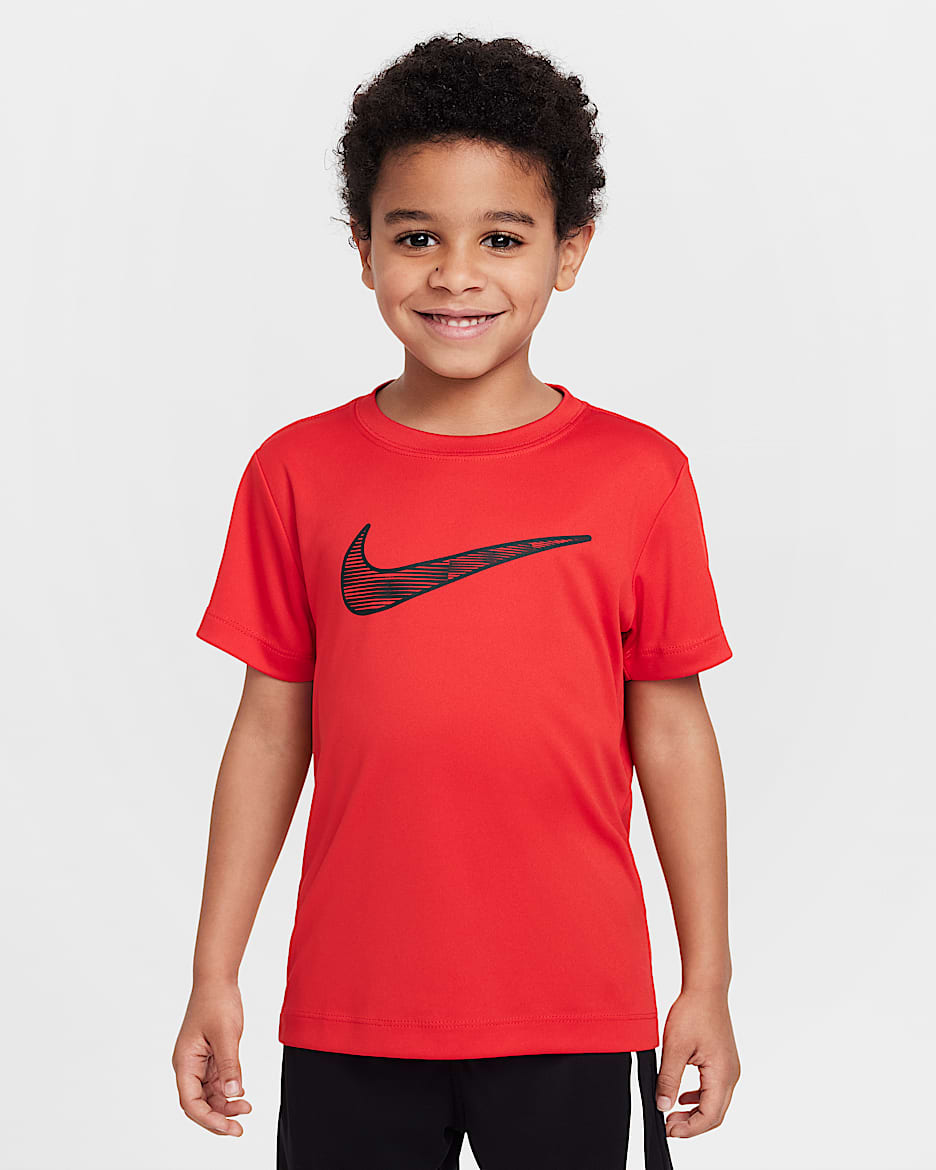 Nike Dri-FIT Little Kids' Trophy T-Shirt - University Red
