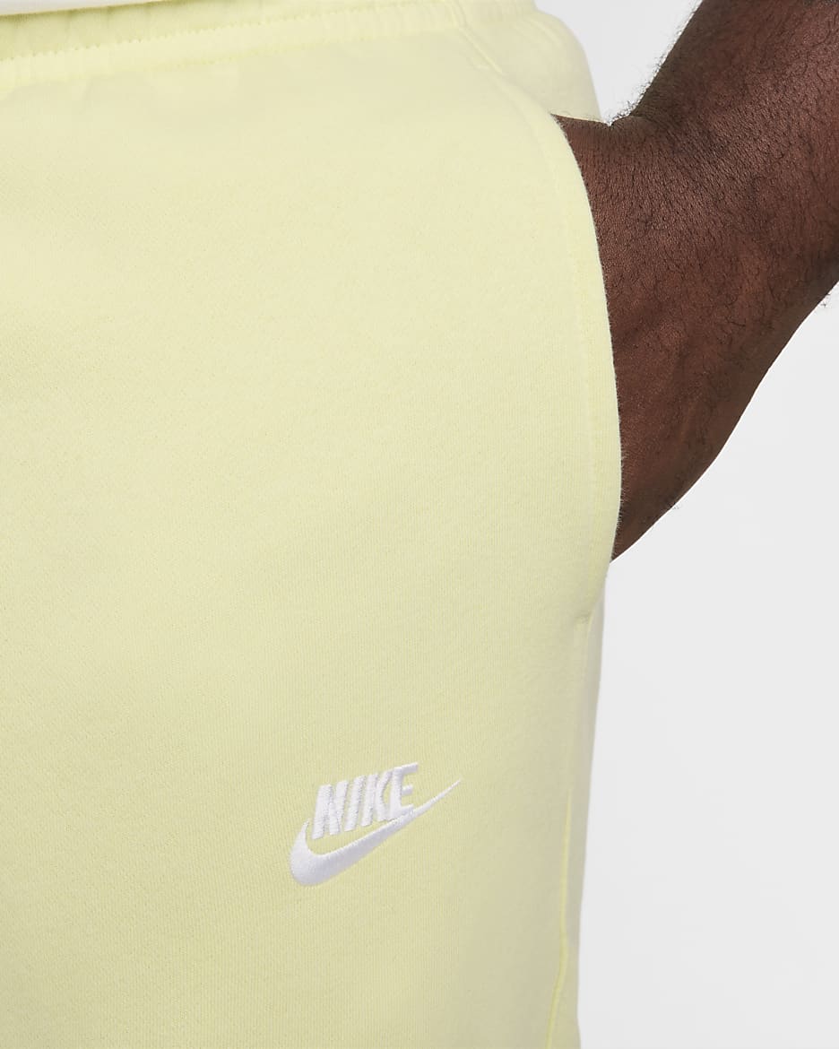 Joggers Nike Sportswear Club Fleece - Lima vital/Lima vital/Blanco