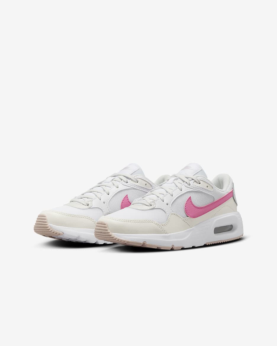 Nike Air Max SC Older Kids' Shoe - White/Phantom/Platinum Violet/Playful Pink