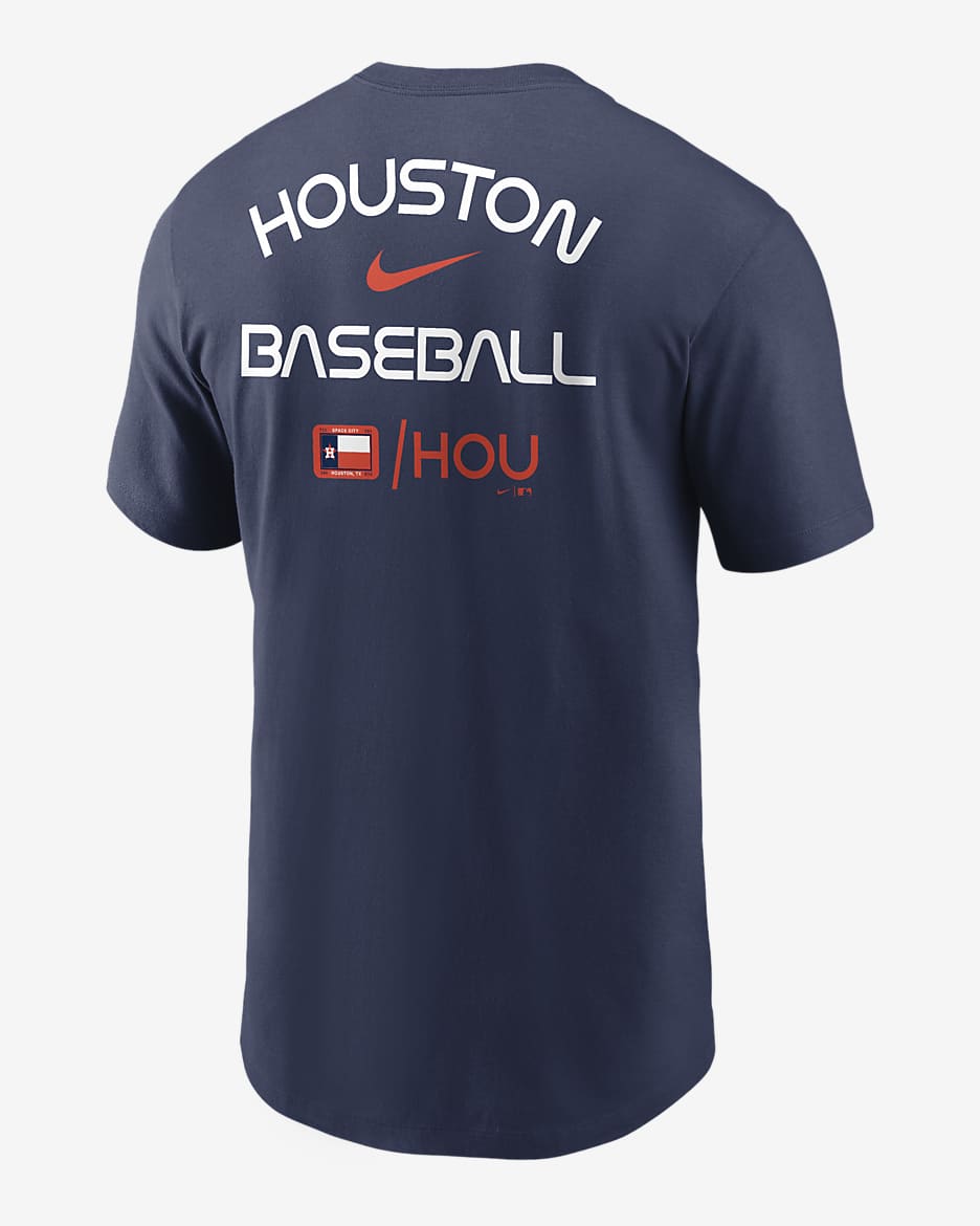 Nike City Connect (MLB Houston Astros) Men's T-Shirt - Navy