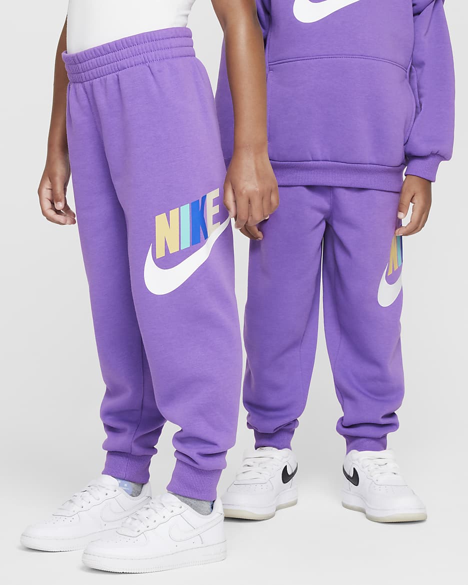 Nike Club Fleece Set Younger Kids' 2-Piece Set - Black Raspberry