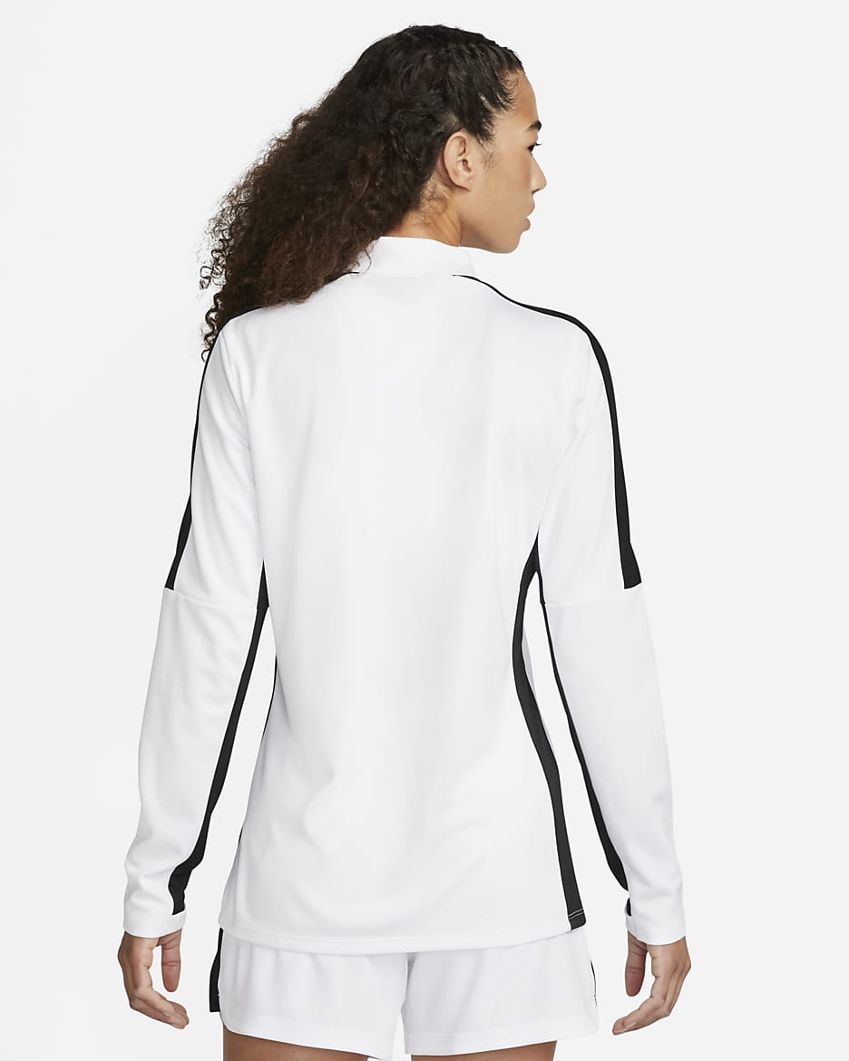 Nike Dri-FIT Academy Women's Football Drill Top - White/Black/Black